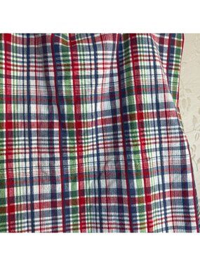 Multicolor Plaid Cotton Tablecloth Made In India 100% Cotton Machine Washable